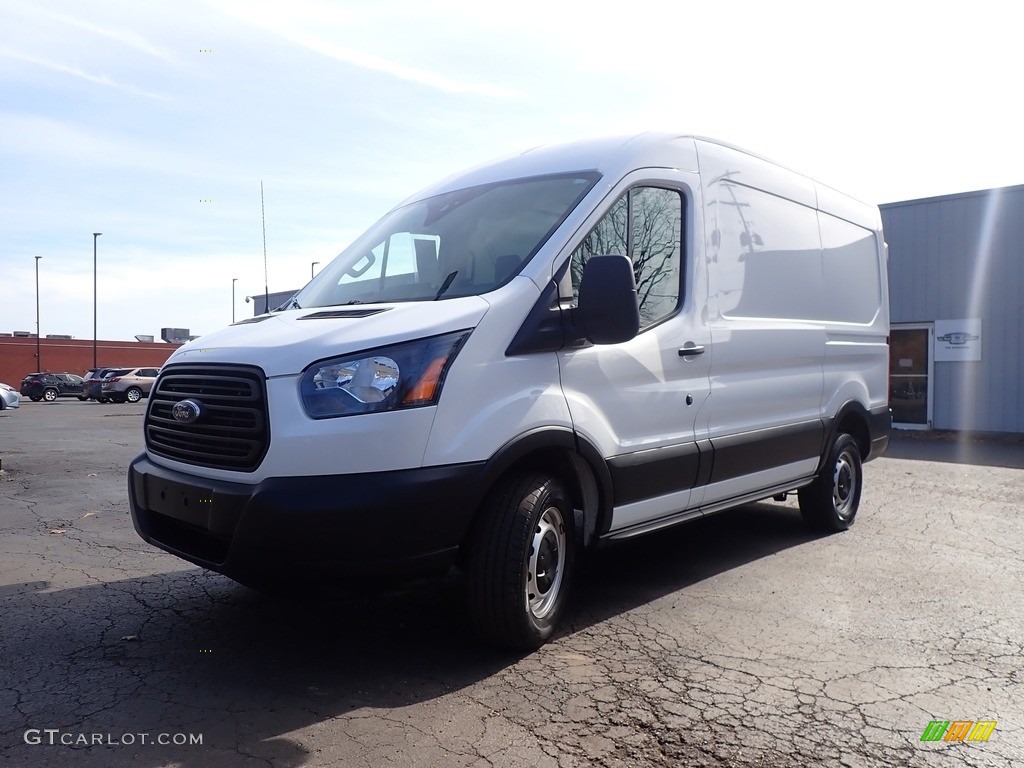 2019 Transit Van 250 MR Regular - Oxford White / Pewter photo #7