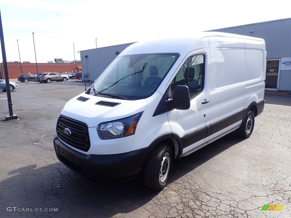 2019 Transit Van 250 MR Regular - Oxford White / Pewter photo #8