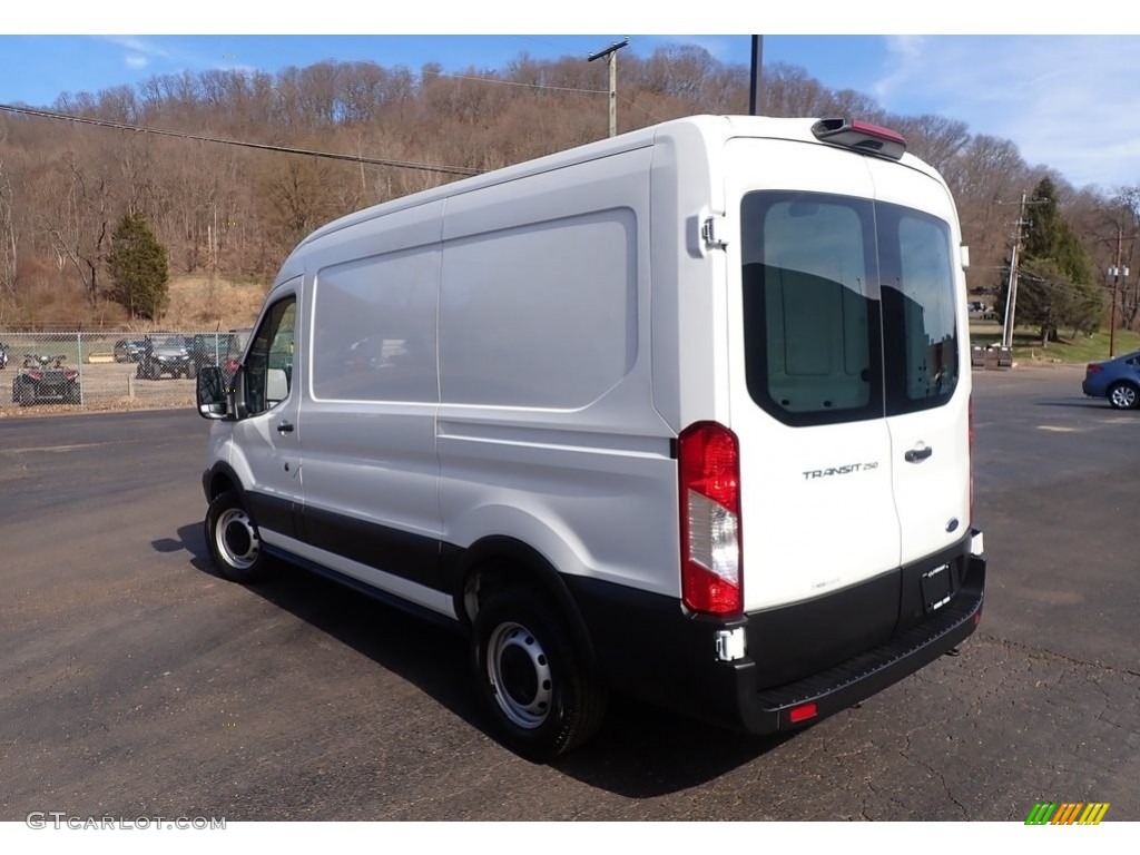 2019 Transit Van 250 MR Regular - Oxford White / Pewter photo #10
