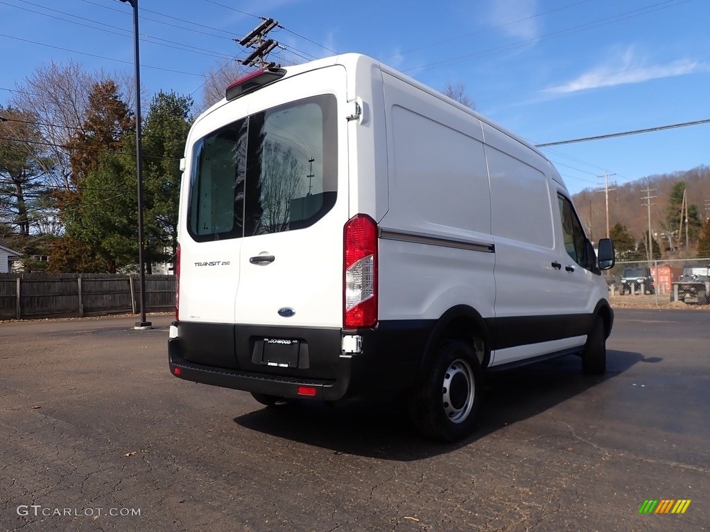 2019 Transit Van 250 MR Regular - Oxford White / Pewter photo #14