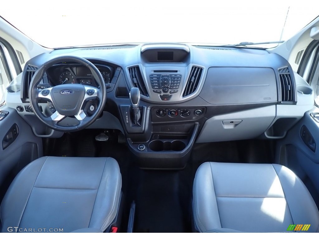 Pewter Interior 2019 Ford Transit Van 250 MR Regular Photo #145694111