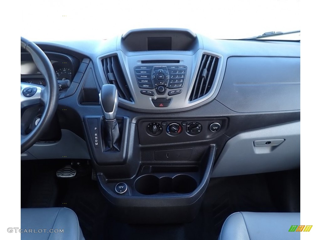 2019 Ford Transit Van 250 MR Regular Pewter Dashboard Photo #145694120