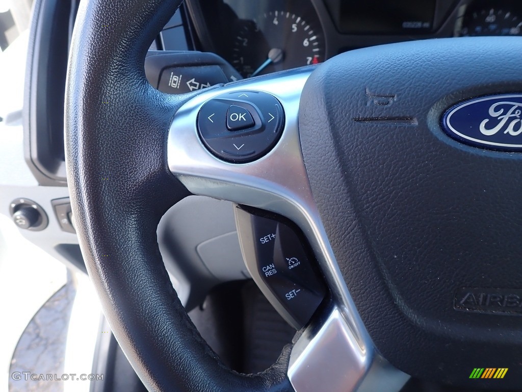 2019 Ford Transit Van 250 MR Regular Pewter Steering Wheel Photo #145694165