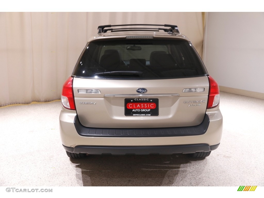 2009 Outback 2.5i Limited Wagon - Harvest Gold Metallic / Warm Ivory photo #17