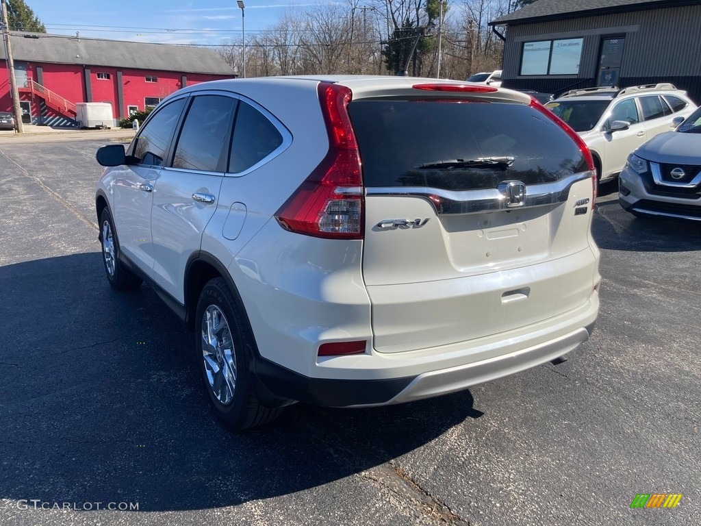 2016 CR-V EX AWD - White Diamond Pearl / Black photo #3
