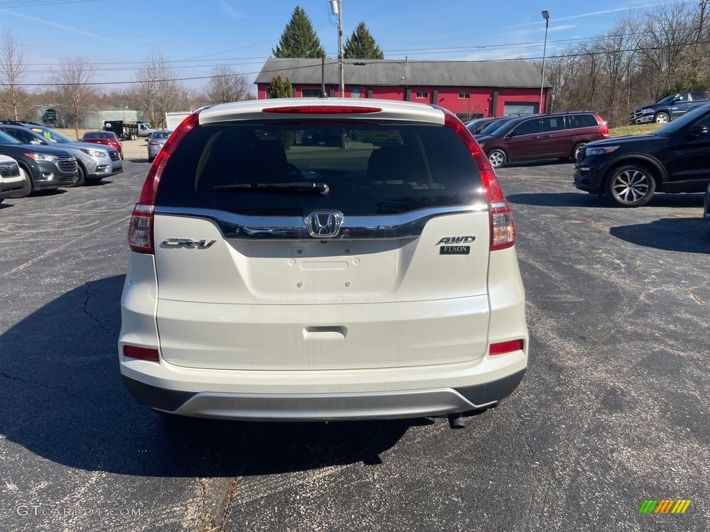 2016 CR-V EX AWD - White Diamond Pearl / Black photo #4