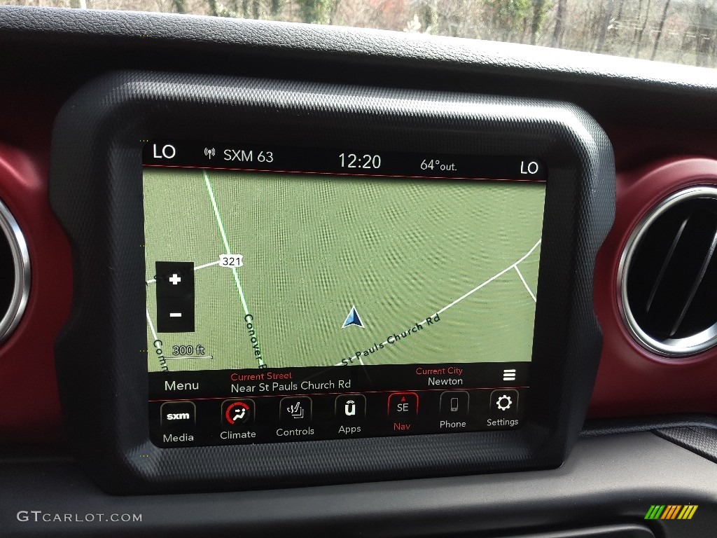 2023 Jeep Wrangler Unlimited Rubicon 4x4 Navigation Photos