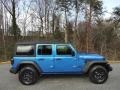 2023 Hydro Blue Pearl Jeep Wrangler Unlimited Sport 4x4  photo #5