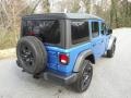 2023 Hydro Blue Pearl Jeep Wrangler Unlimited Sport 4x4  photo #6