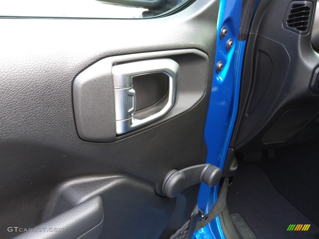 2023 Wrangler Unlimited Sport 4x4 - Hydro Blue Pearl / Black photo #11