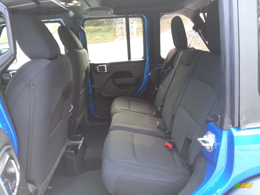 2023 Wrangler Unlimited Sport 4x4 - Hydro Blue Pearl / Black photo #13