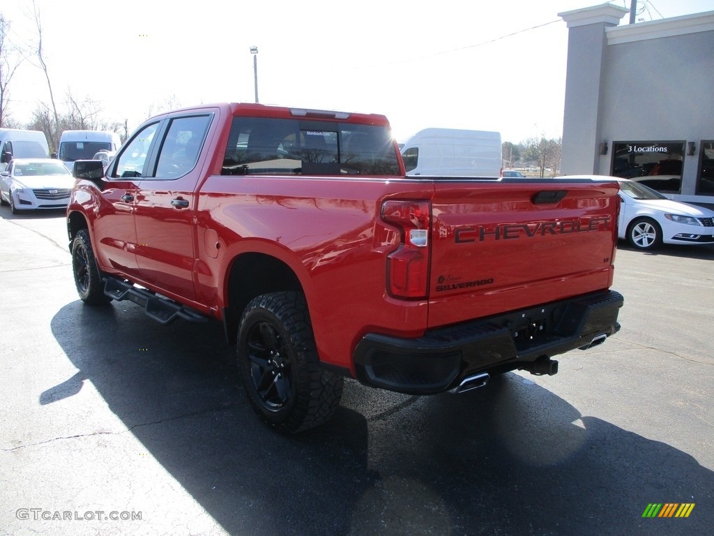 2021 Silverado 1500 LT Trail Boss Crew Cab 4x4 - Cherry Red Tintcoat / Jet Black photo #3