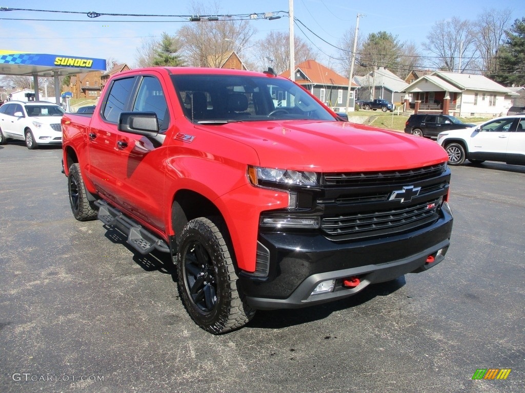 2021 Silverado 1500 LT Trail Boss Crew Cab 4x4 - Cherry Red Tintcoat / Jet Black photo #5