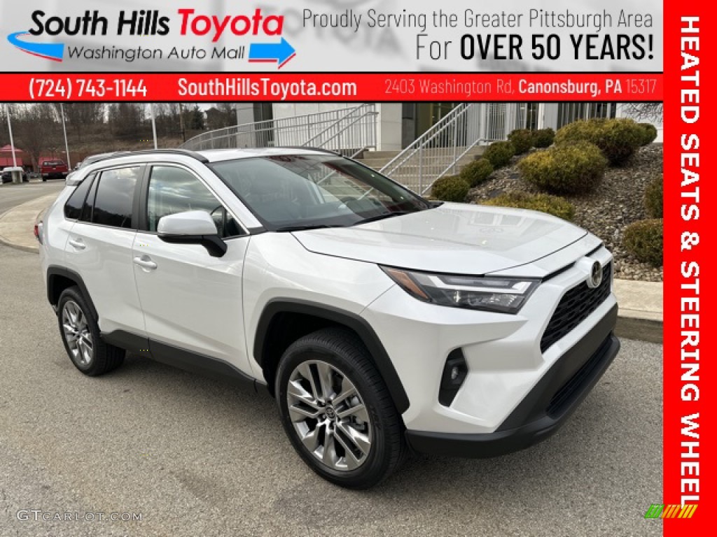 2023 Ice Cap Toyota RAV4 XLE Premium AWD 145695356 Photo 3 GTCarLot