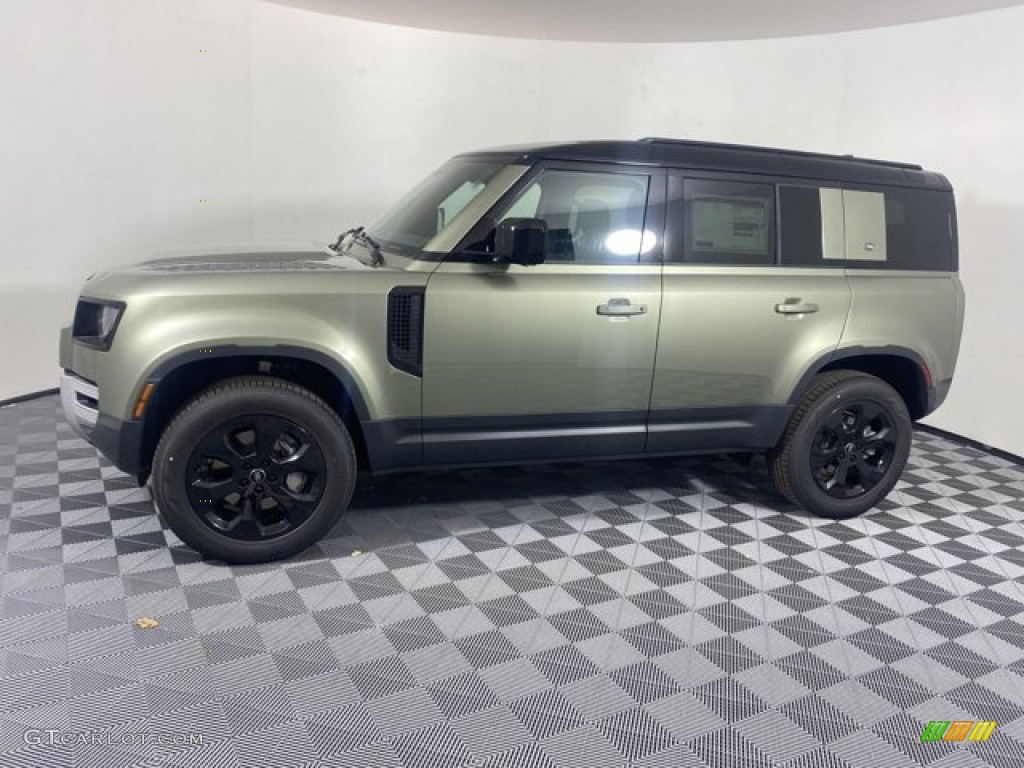 2023 Defender 110 SE - Pangea Green Metallic / Ebony photo #6