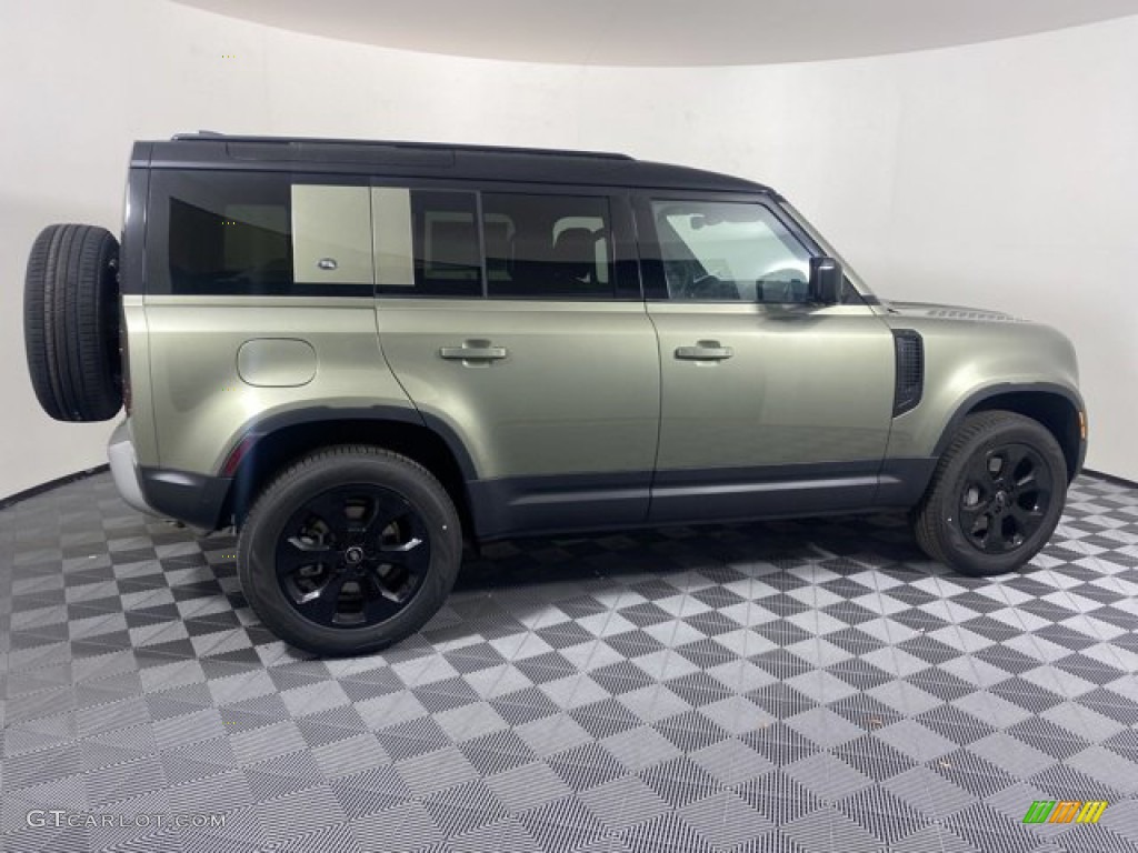 2023 Defender 110 SE - Pangea Green Metallic / Ebony photo #11