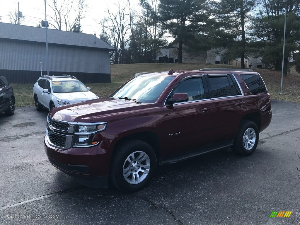 2019 Tahoe LT 4WD - Siren Red Tintcoat / Jet Black/Dark Ash photo #2