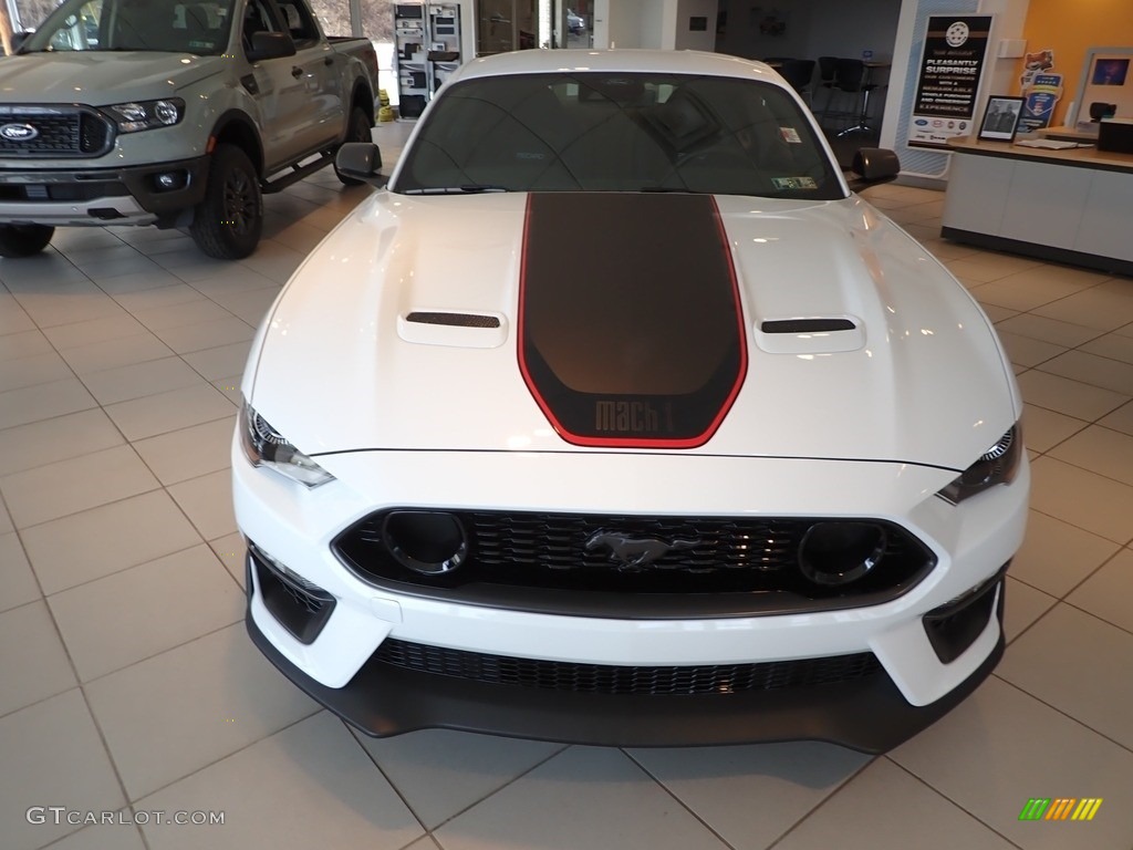 Oxford White 2023 Ford Mustang Mach 1 Exterior Photo #145696307