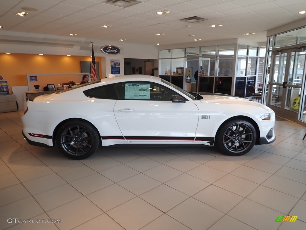 Oxford White 2023 Ford Mustang Mach 1 Exterior Photo #145696322