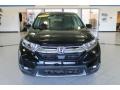2018 Crystal Black Pearl Honda CR-V EX AWD  photo #2