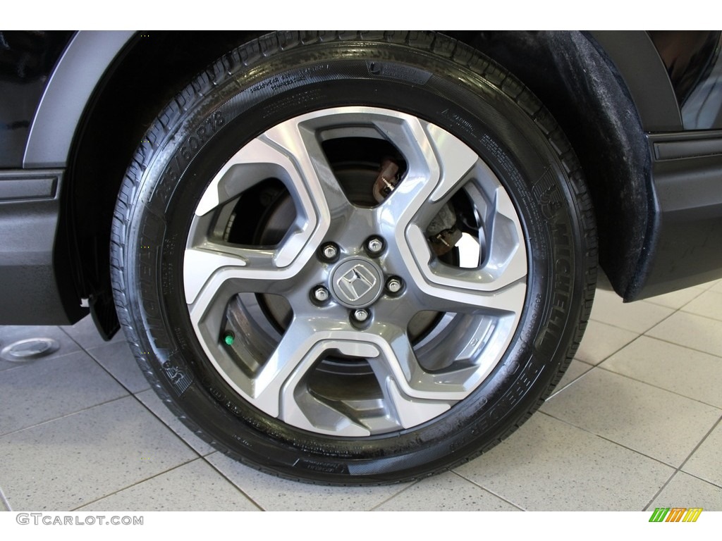 2018 CR-V EX AWD - Crystal Black Pearl / Black photo #12
