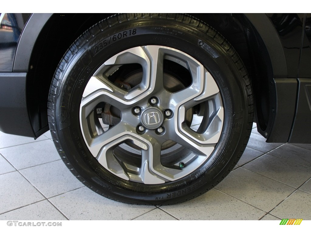 2018 CR-V EX AWD - Crystal Black Pearl / Black photo #14