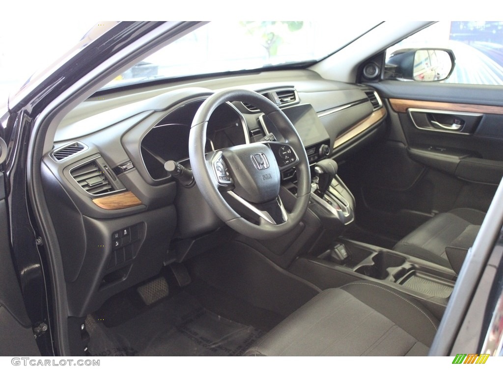 2018 CR-V EX AWD - Crystal Black Pearl / Black photo #16