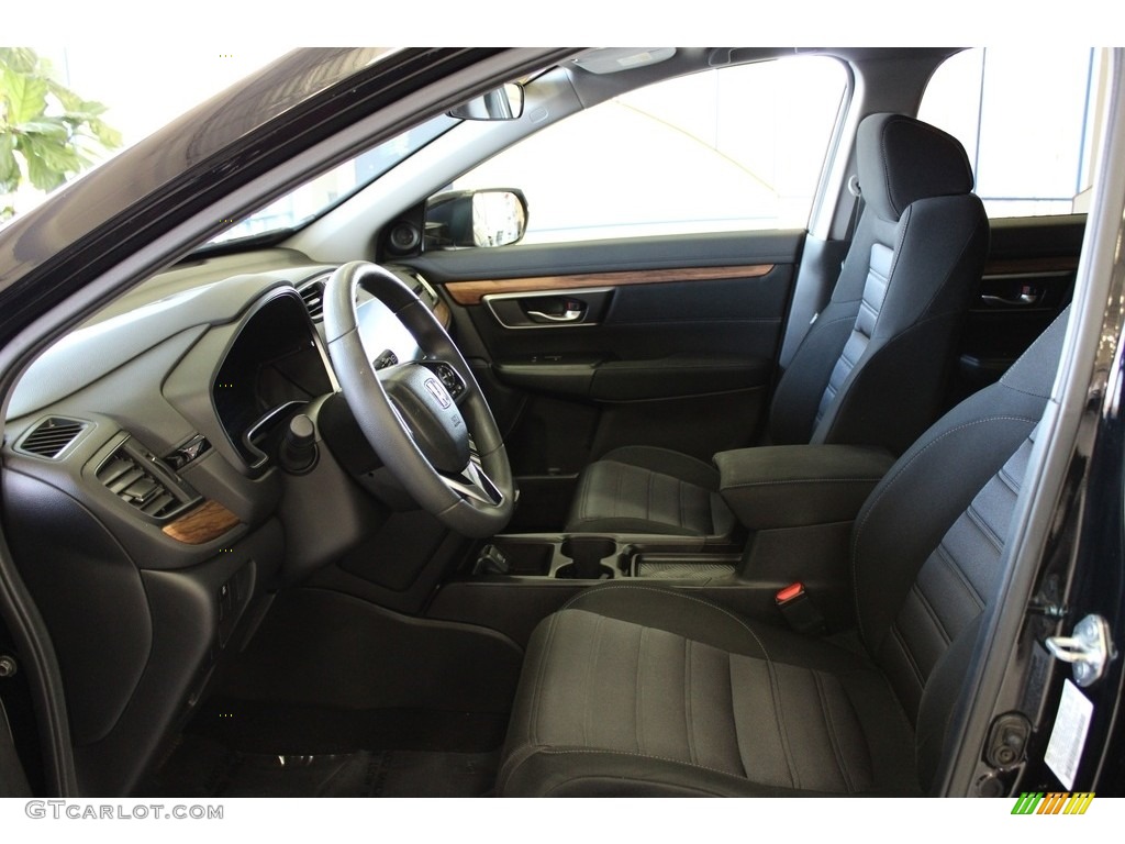 2018 CR-V EX AWD - Crystal Black Pearl / Black photo #17