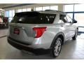 2021 Iconic Silver Metallic Ford Explorer XLT 4WD  photo #7