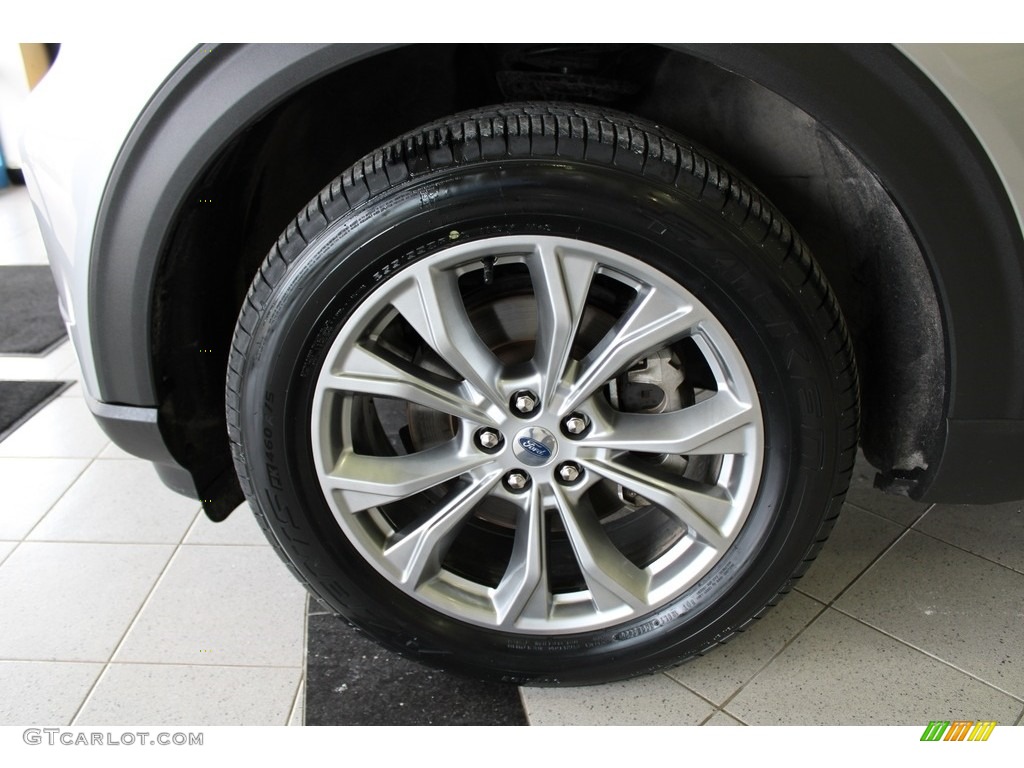 2021 Explorer XLT 4WD - Iconic Silver Metallic / Ebony photo #12