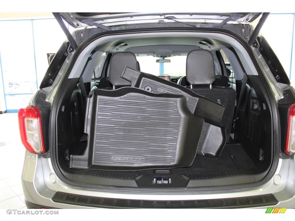 2021 Explorer XLT 4WD - Iconic Silver Metallic / Ebony photo #21