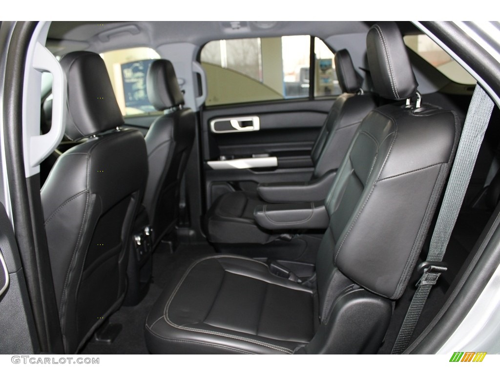 2021 Explorer XLT 4WD - Iconic Silver Metallic / Ebony photo #24
