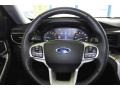 Ebony 2021 Ford Explorer XLT 4WD Steering Wheel