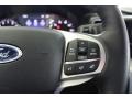 Ebony 2021 Ford Explorer XLT 4WD Steering Wheel
