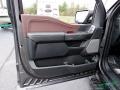 Black 2023 Ford F150 Lariat SuperCrew 4x4 Door Panel