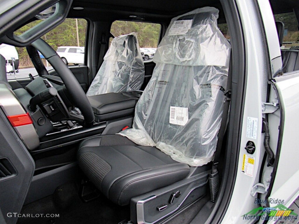 Black Interior 2023 Ford F150 SVT Raptor SuperCrew 4x4 Photo #145697342