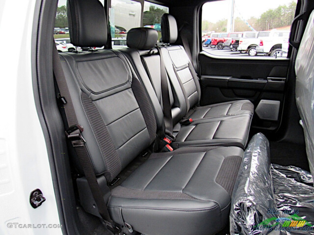 Black Interior 2023 Ford F150 SVT Raptor SuperCrew 4x4 Photo #145697372