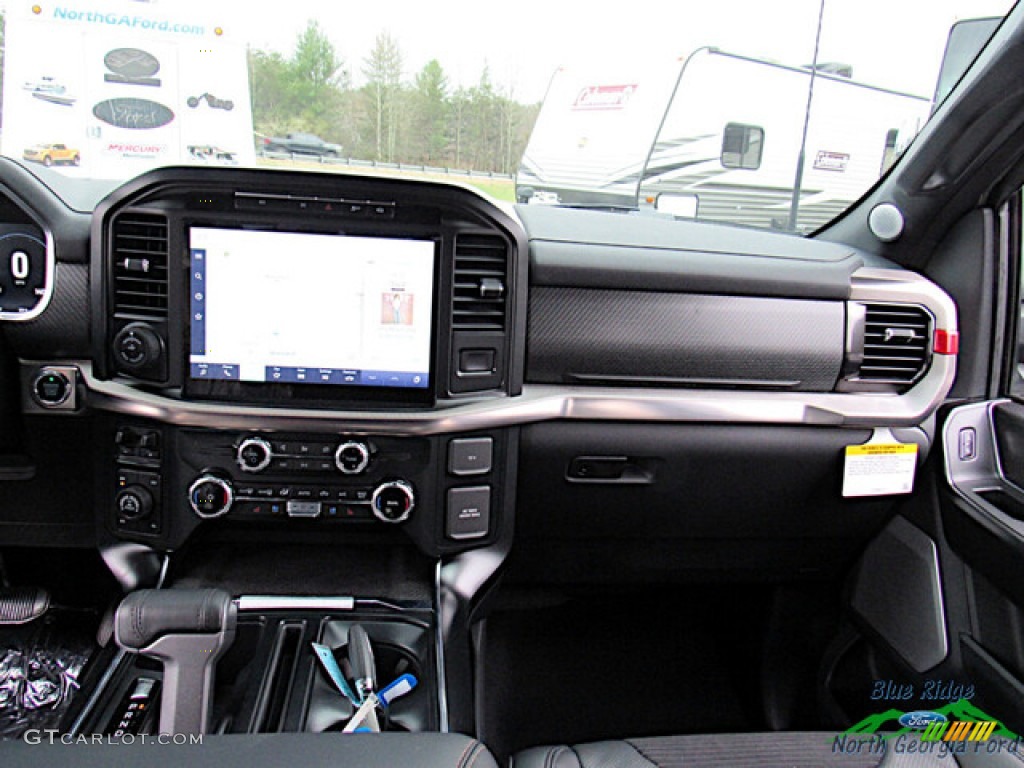 2023 Ford F150 SVT Raptor SuperCrew 4x4 Black Dashboard Photo #145697414