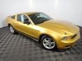 2010 Sunset Gold Metallic Ford Mustang V6 Coupe  photo #2