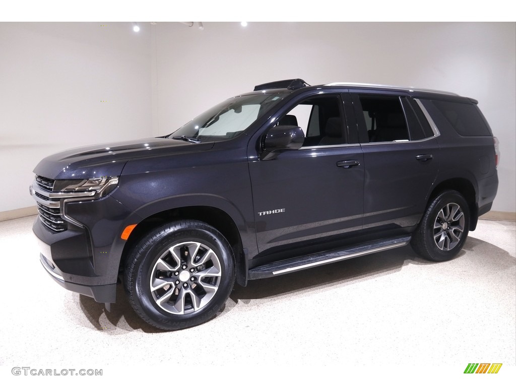 2022 Tahoe LT 4WD - Dark Ash Metallic / Jet Black photo #3