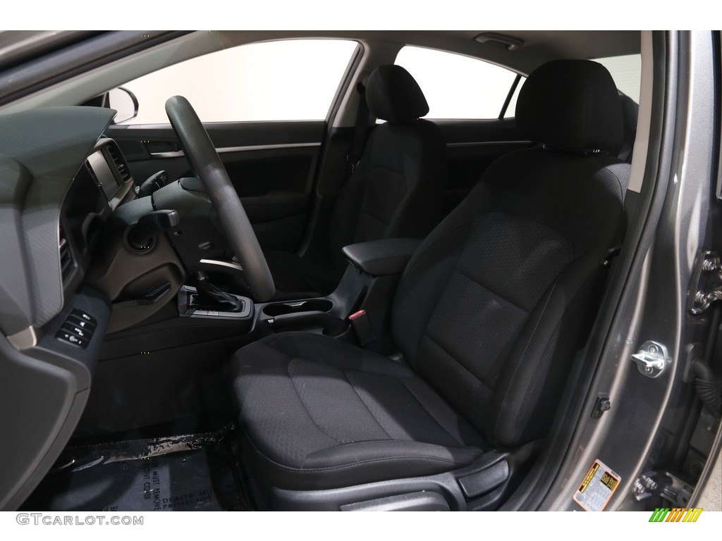 2020 Elantra SEL - Machine Gray / Black photo #5