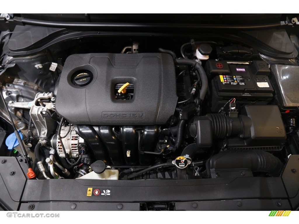2020 Elantra SEL - Machine Gray / Black photo #17