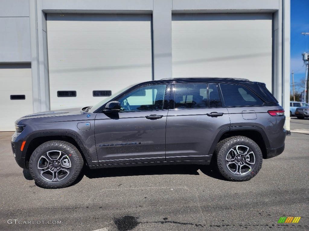 Baltic Gray Metallic 2023 Jeep Grand Cherokee Trailhawk 4XE Exterior Photo #145698491