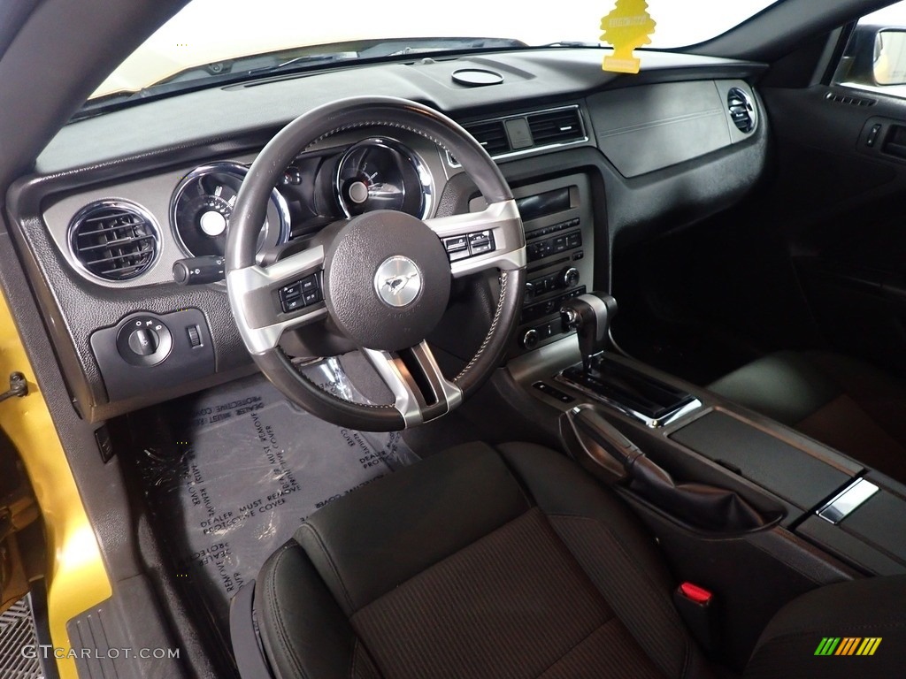 2010 Mustang V6 Coupe - Sunset Gold Metallic / Charcoal Black photo #20
