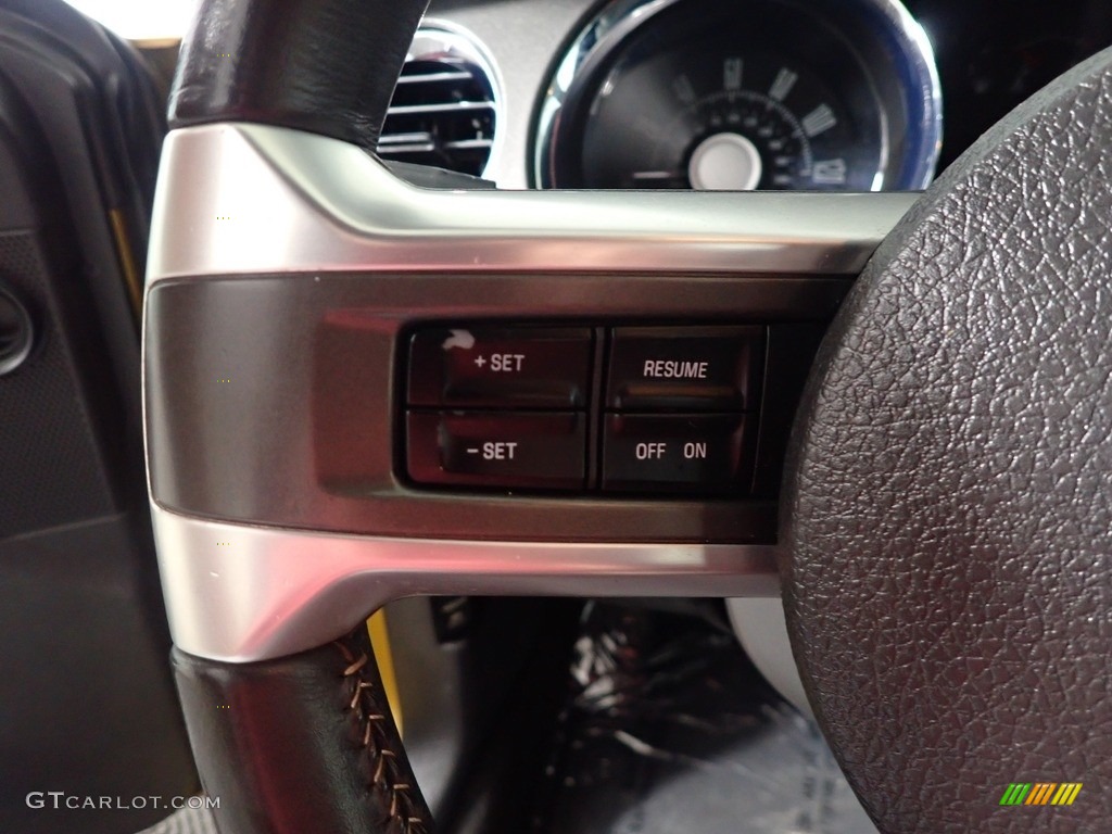 2010 Mustang V6 Coupe - Sunset Gold Metallic / Charcoal Black photo #24