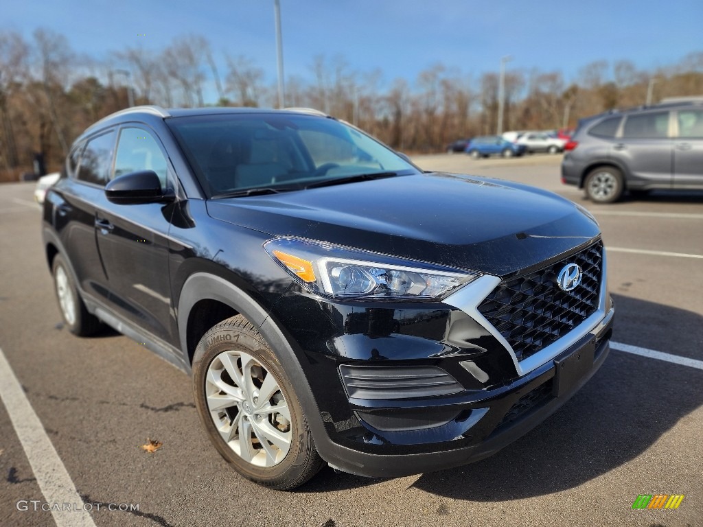 Black Noir Pearl 2020 Hyundai Tucson Value Exterior Photo #145699169