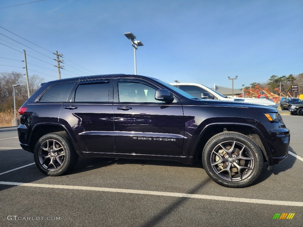 2021 Grand Cherokee Limited 4x4 - Sangria Metallic / Black photo #4