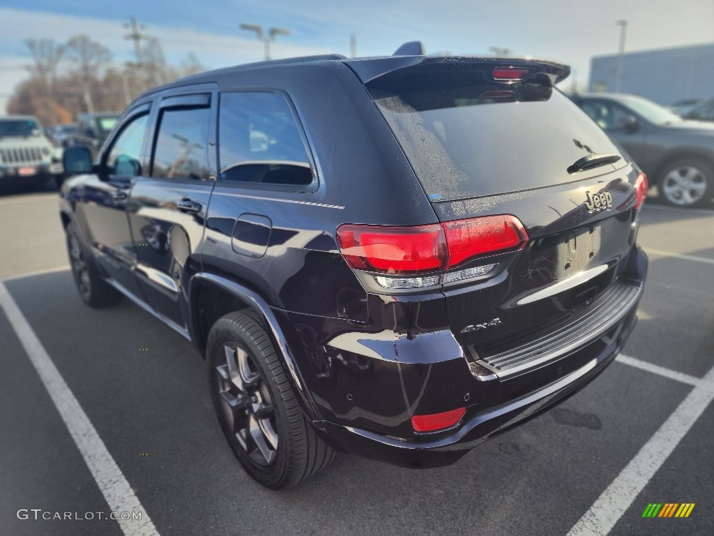 2021 Grand Cherokee Limited 4x4 - Sangria Metallic / Black photo #9