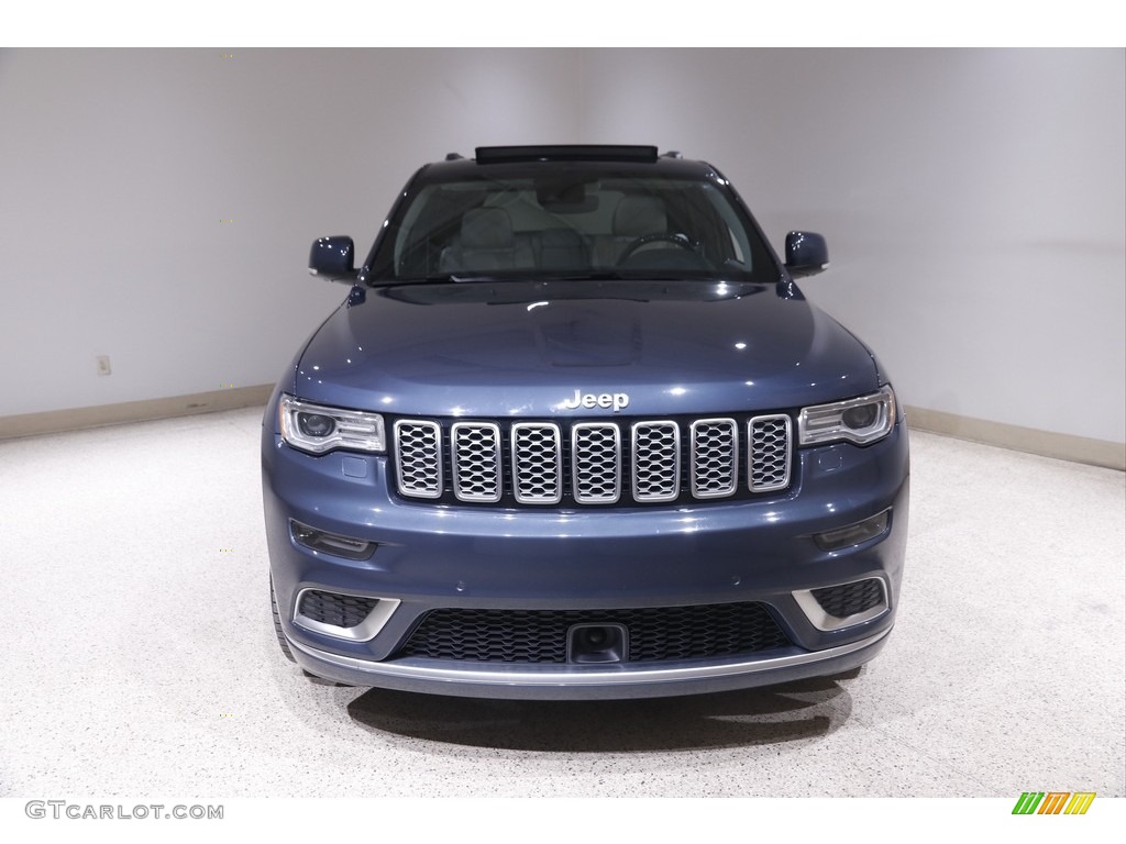 2019 Grand Cherokee Summit 4x4 - Slate Blue Pearl / Indigo/Ski Gray photo #2