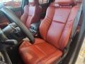 2022 Dodge Charger Black/Demonic Red Interior Front Seat Photo